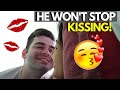 HE WON'T STOP KISSING ME | British-Filipina Couple