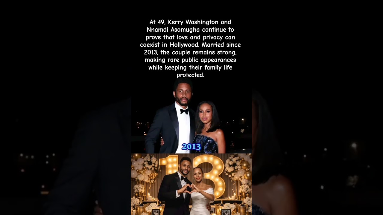 “Kerry Washington Turns 49 — And Her Marriage Is Still Goals 🥹❤️” 