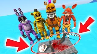 ANIMATRONICS vs MURDER MYSTERY! WHO KILLED PUPPET MASTER?!? (GTA 5 Mods For Kids FNAF Funny Moments)