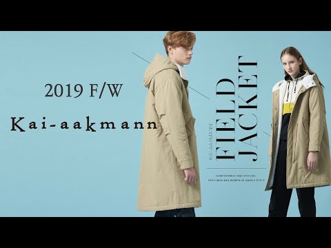 2019 FW 카이아크만 유니 플리스 라이닝 야상점퍼 (HINWCUV758P) - KAI-AKKMANN