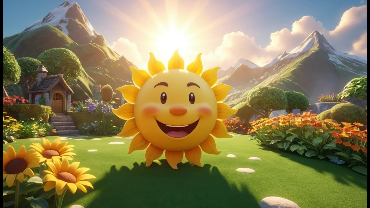 The Shy Cloud Puff | Fluffy Sky Song for Kids | Dreamy Cloud Adventure Rhyme