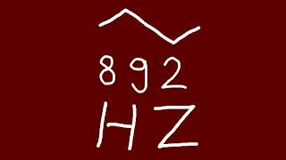 892 hz triangle