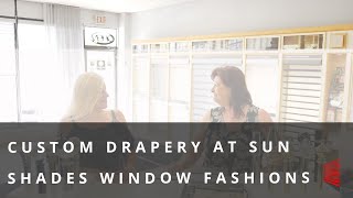 Custom Drapery At Sun Shades Window Fashions