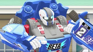 TOBOT Athlon English | 104A - Stats and Strategies | NEW! | Season 1 Full Episode | Kids Cartoon