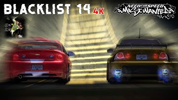 Taz - NFS Most Wanted Blacklist 14 Defeated