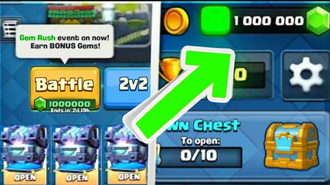Free | Clash Royale Hack | Unlimited Gems Generator for Free - 