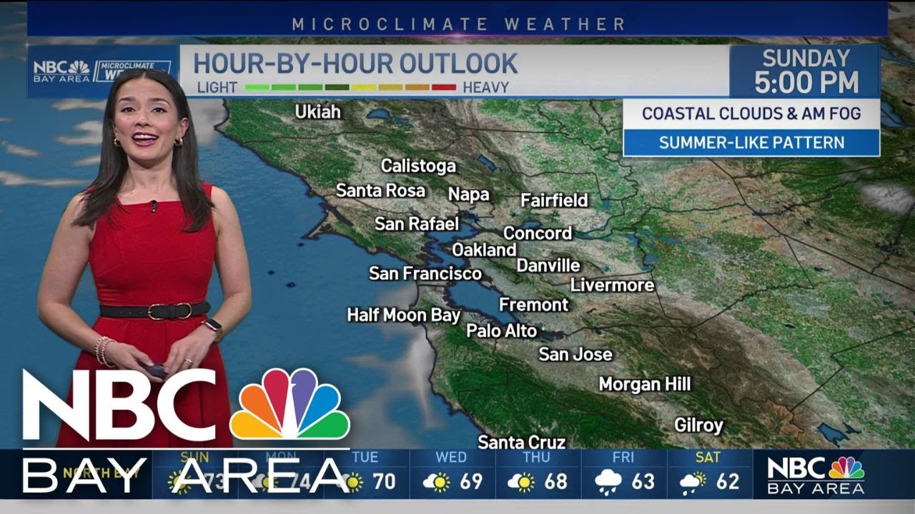 Bay Area Forecast: Sunny Sunday - YouTube
