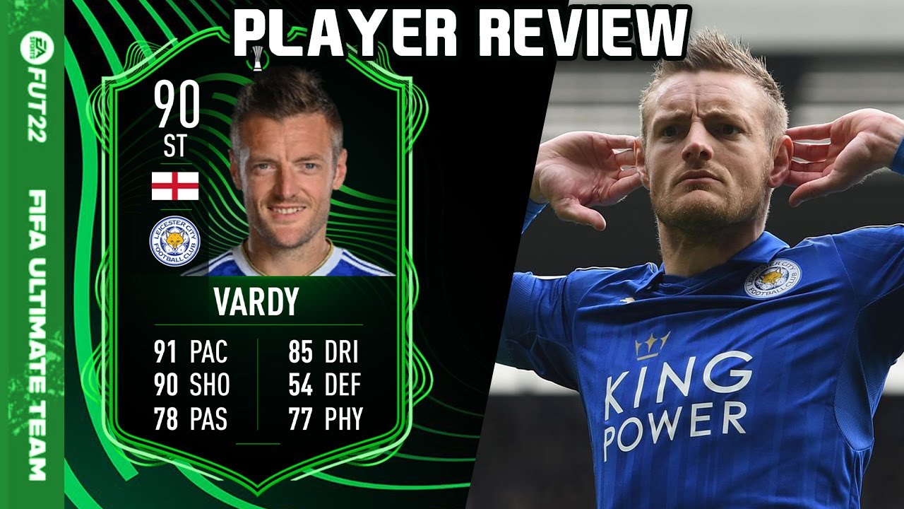 OMG! HE IS RIDICULOUS! 😱 90 RTTF VARDY PLAYER REVIEW! FIFA 22 ULTIMATE TEAM