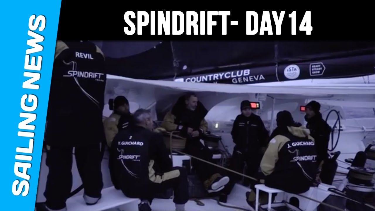 Spindrift - Jules Verne Trophy - Day 14 - Eyes wide open
