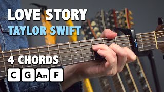 كيف تلعب قصة حب لتايلور سويفت على الجيتار