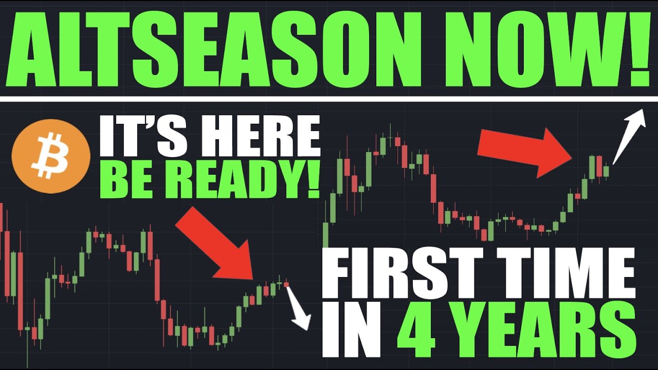 The FIRST TIME In 4 Years - An ALTCOIN SEASON Has Likely BEGUN! - YouTube