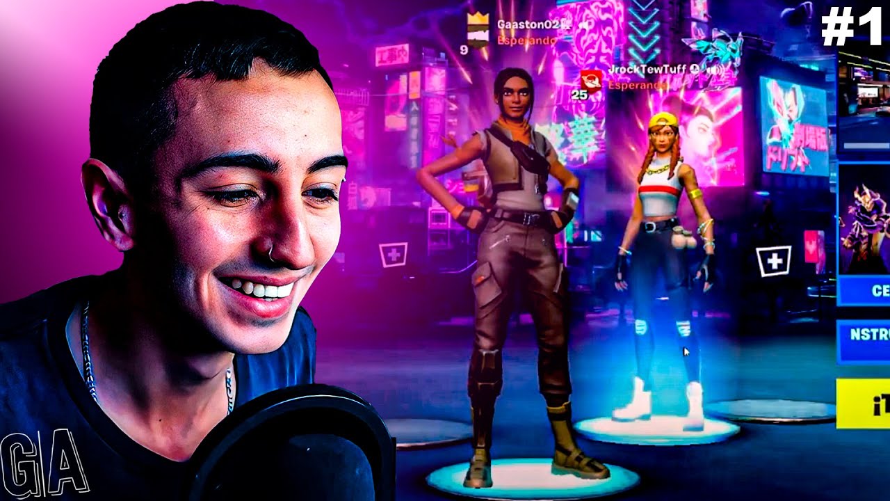 ME ENCONTRE UN NIÑO YANKEE | Lobbys Random Fortnite #1