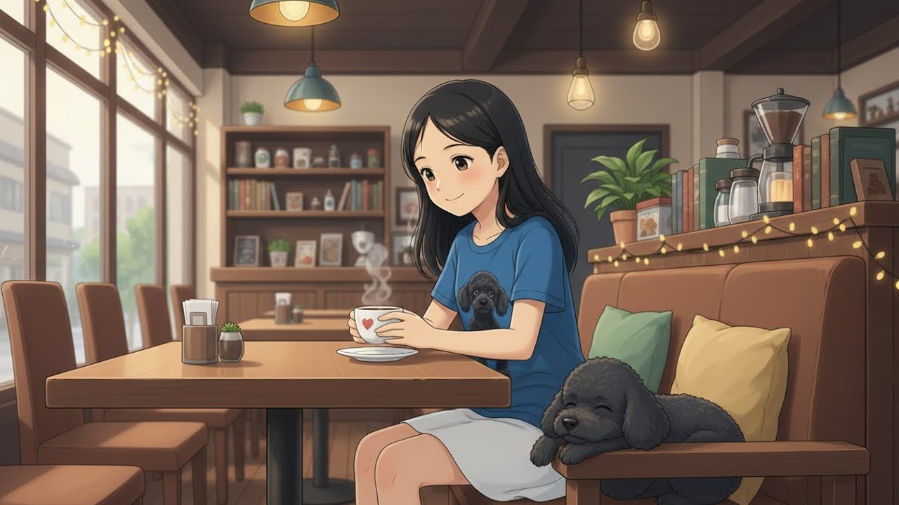 ☕ Study With Me | Lofi Jazz in a Cozy Coffee Shop Ambience (Live)