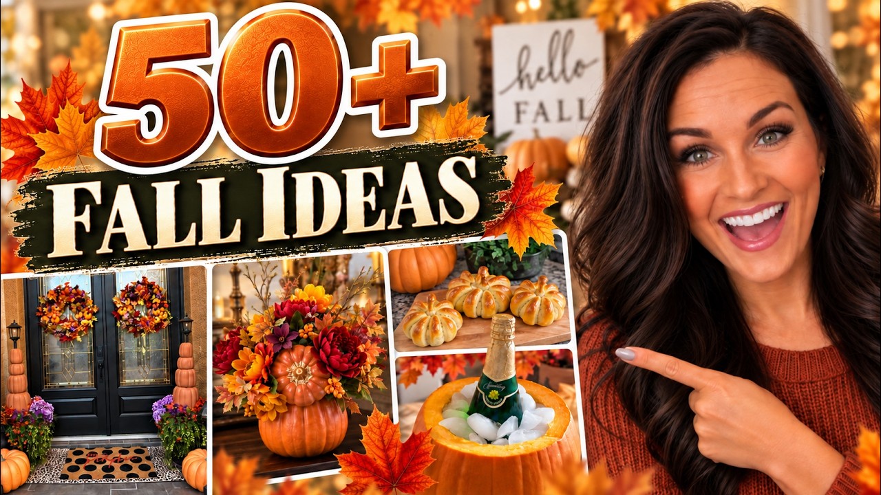 50+ Fall Decorating Ideas You NEED to Try This Year!