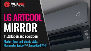 Air conditioner LG ARTCOOL Mirror Inverter AC12BQ | Installation and operation