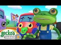 Runaway Car Wash | Gecko&#39;s Garage | Cartoons For Kids | Toddler Fun Learning