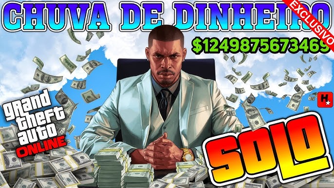 GTA V ONLINE - CHUVA DE DINHEIRO! GTA ONLINE BUG DINHEIRO INFINITO SOLO (GTA  5 MONEY GLITCH SOLO) - Vídeo Dailymotion