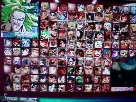 mugen with all characters