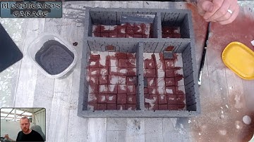 Dungeon build ep. 2: Painting the floors