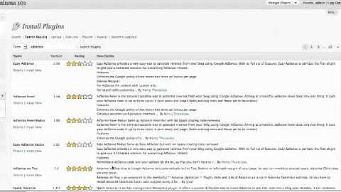 Steps to Installing Wordpress Plugins