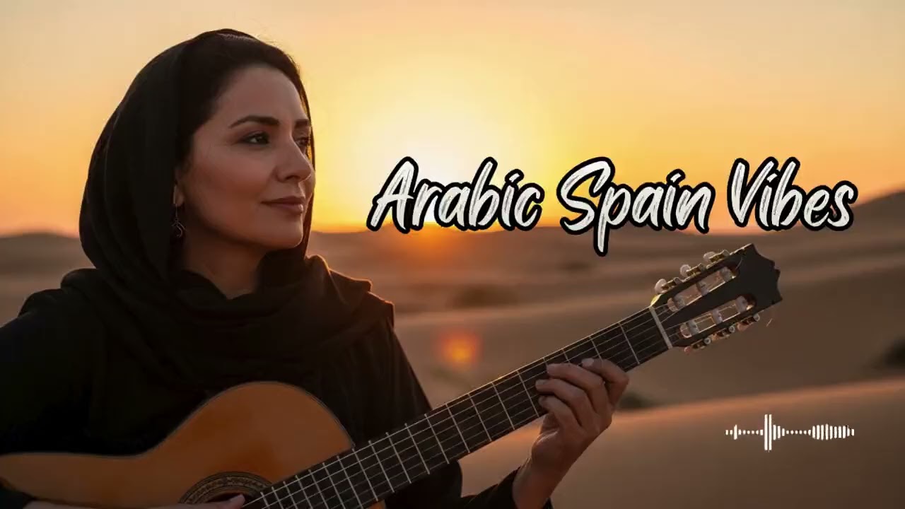 Arabic Spanish Guitar Instrumental Music – Relaxing Flamenco Desert Evening