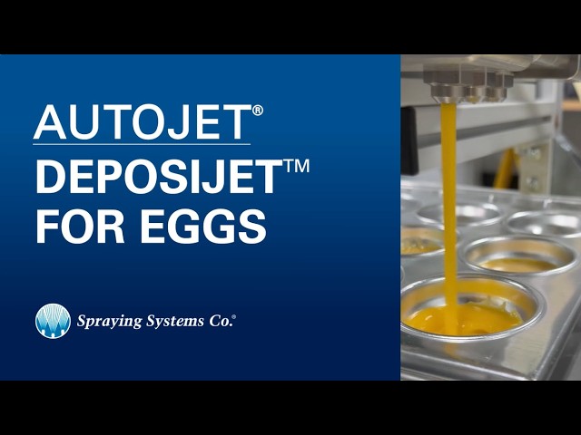 AutoJet® DeposiJet™ System for Eggs