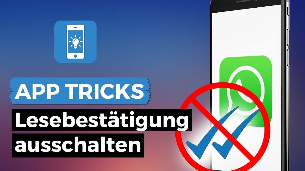 So deaktivierst Du blaue Haken in WhatsApp