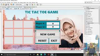 REVIEW APLIKASI TIC TAC TOE GAME JAVA (OOP) | PBO screenshot 2