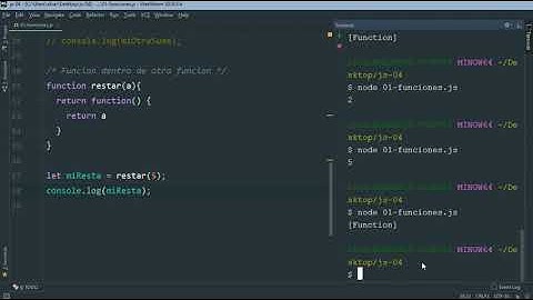 ✅Curso JAVASCRIPT⚙️FUNCIONES 4 3 Función dentro de otra función