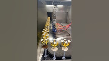 automatic paint spraying robot#factoryworks #factoryworks #factoryproducts #automation #shorts