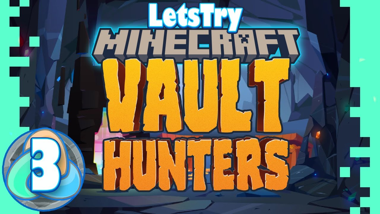 Deep Slate Caving: Vault Hunters - Modded Minecraft Let's Play Series Ep 3