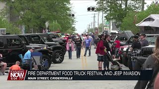 Cridersville Food Truck Festival and Jeep Invasion getting bigger and bigger every year