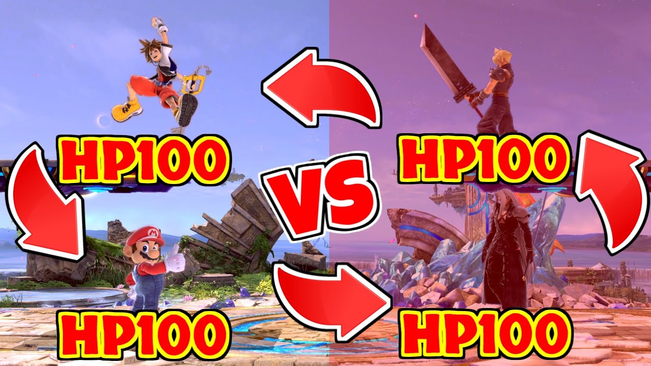 ターン制バトルをチームでやったら完全アウトのキャラクターいたｗｗｗｗ【スマブラSP】【そらねこ＆ちんやく】