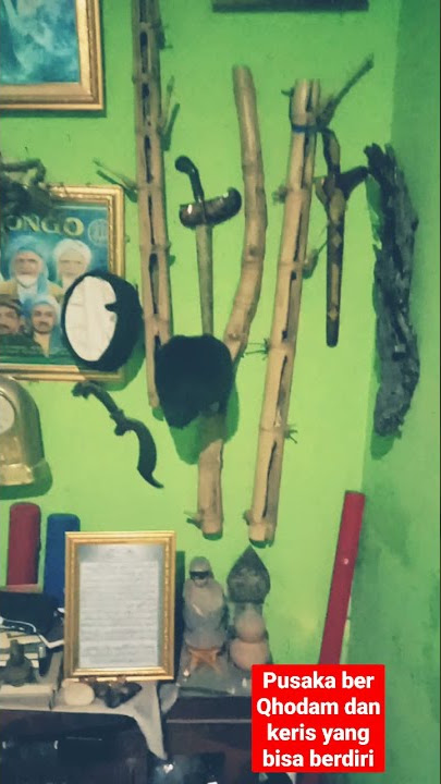 VIRAL PUSAKA KERIS BISA BERDIRI