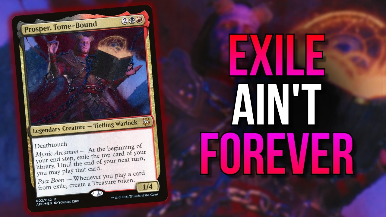 mtg prosper commander deck Playmat create a Treasure token. Exile, Riches & Ruin! |