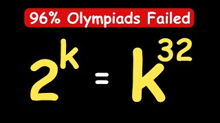 видео: ОЛИМПИАДЫ В ГЕРМАНИИ || Как решить уравнение для k? || k = ? #математика картинка: ОЛИМПИАДЫ В ГЕРМАНИИ || Как решить уравнение для k? || k = ? #математика