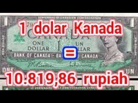 Video: Berapa $160 Kanada dalam dolar AS?