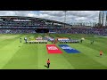 National Anthem of Australia and India at Start of Aus-Ind Cricket World Cup 2019 game at the Oval