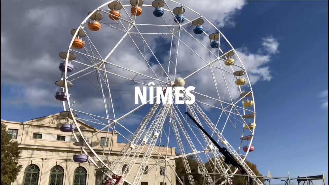 🎡La grande roue à Nîmes😍