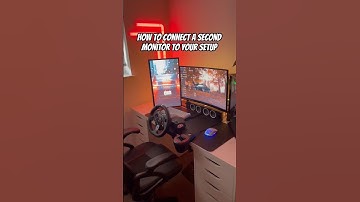 How to Connect a Second Monitor to your Setup…  #gamingsetup #gaming