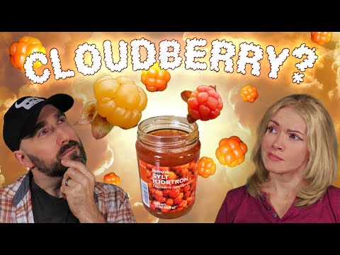 We Try Cloudberry Jam from IKEA - First Time Tasting Cloudberry