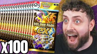 I Opened 100 Deluxe Pack EX Packs In Pokémon TCG Pocket! (INSANE)