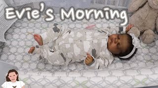 Reborn Baby Evie's Morning Routine | Kelli Maple