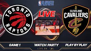Toronto Raptors vs Cleveland Cavaliers Live Streaming Score, Play-By-Play, Highlights Playoff Game 1
