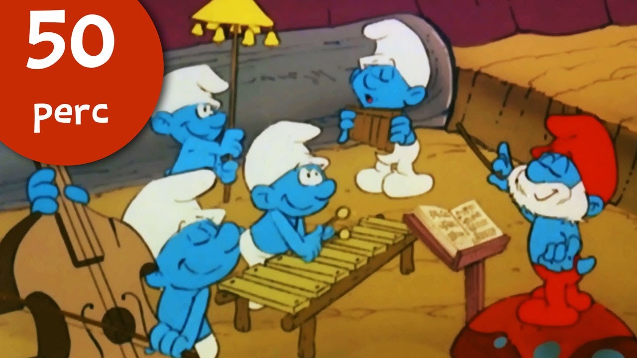 50 perc Hupikék Törpikék • A törpök zenéje! • Hupikék Törpikék