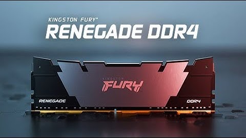 DDR4-Speicher mit Geschwindigkeiten von max. 5333MT/s – Kingston FURY Renegade