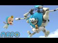 Puppy on the LOOSE!!!! | ARPO The Robot | Funny Kids Cartoons | Kids TV Full Episodes