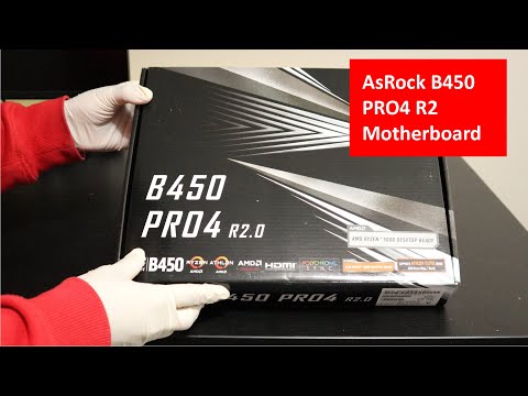 Budget Motherboard, AsRock B450 PRO4 R2 Motherboard Unboxing