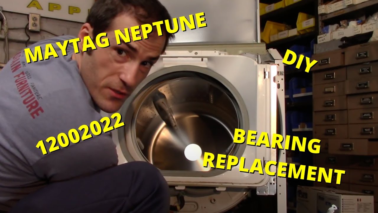 Maytag Neptune Bearing Replacement How To Tutorial 12002022