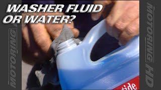 Washer Fluid or Water? | Motoring TV Classics